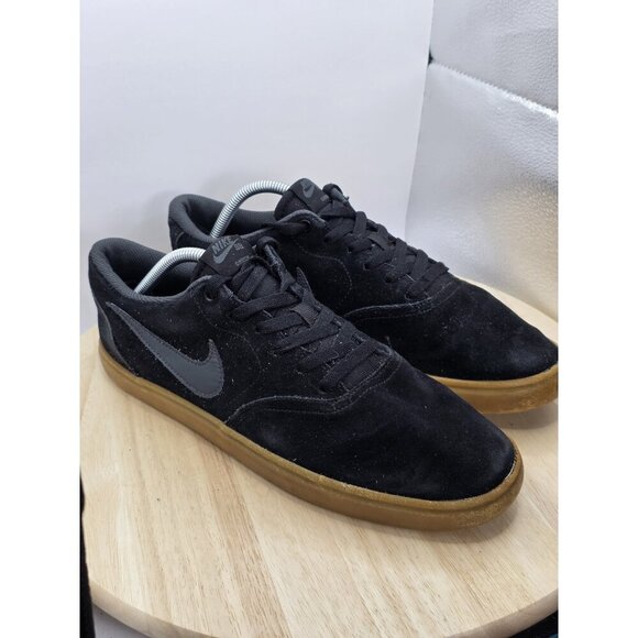 Nike Men's SB Check Solar 843895-003 Sneakers Black/Anthracite Size 10 - Picture 6 of 9